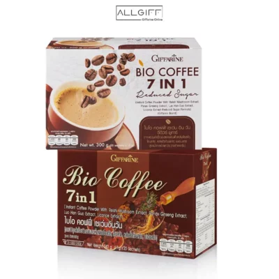 กาแฟ 7 in 1 กิฟฟารีน Giffarine Bio Coffee (กาแฟผสมสมุนไพร 4 ชนิด)