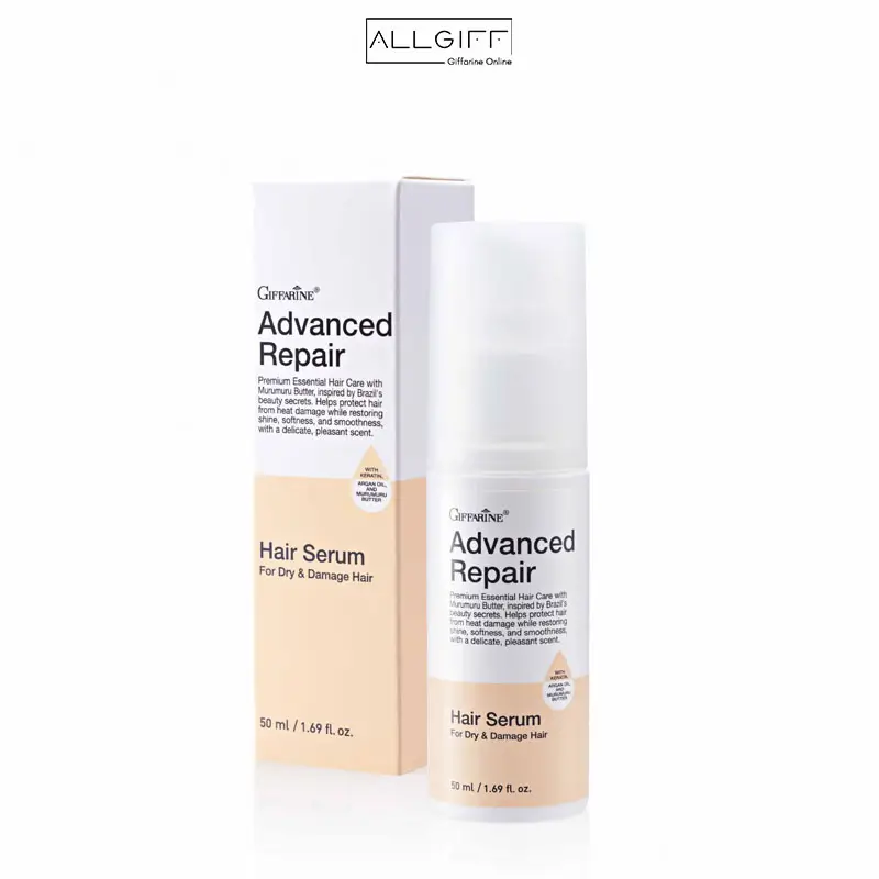 ซีรั่มบำรุงเส้นผม กิฟฟารีน สูตรแอดวานซ์ รีแพร์ บำรุงผมแห้งเสีย ขนาด 50 มล.